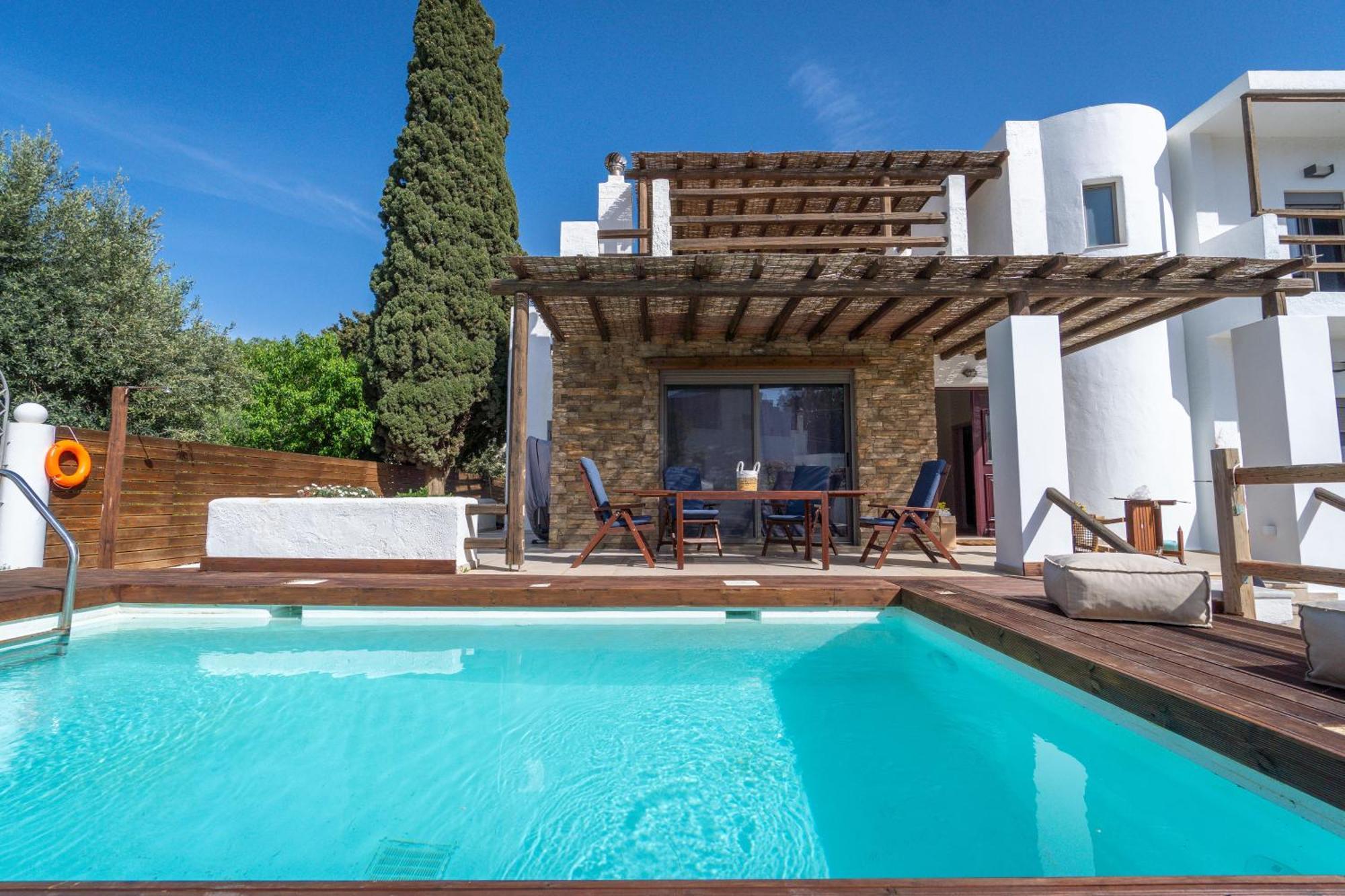 Apollonas & Sibylla Villa Chorio  Exterior foto